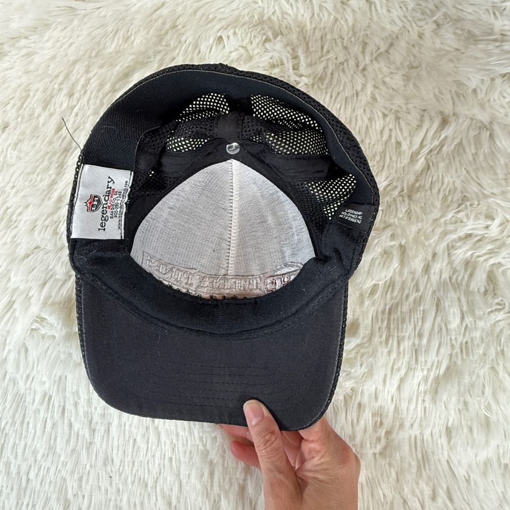 Torrey Pines Golf Course Fitted Cap Black Mens L/XL Legendary Headwear Hat - Picture 5 of 10